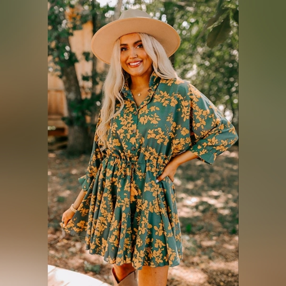 Flowy Floral Dress